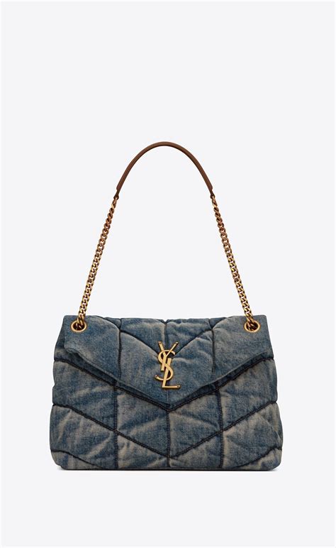 bag ysl suede|ysl denim bags.